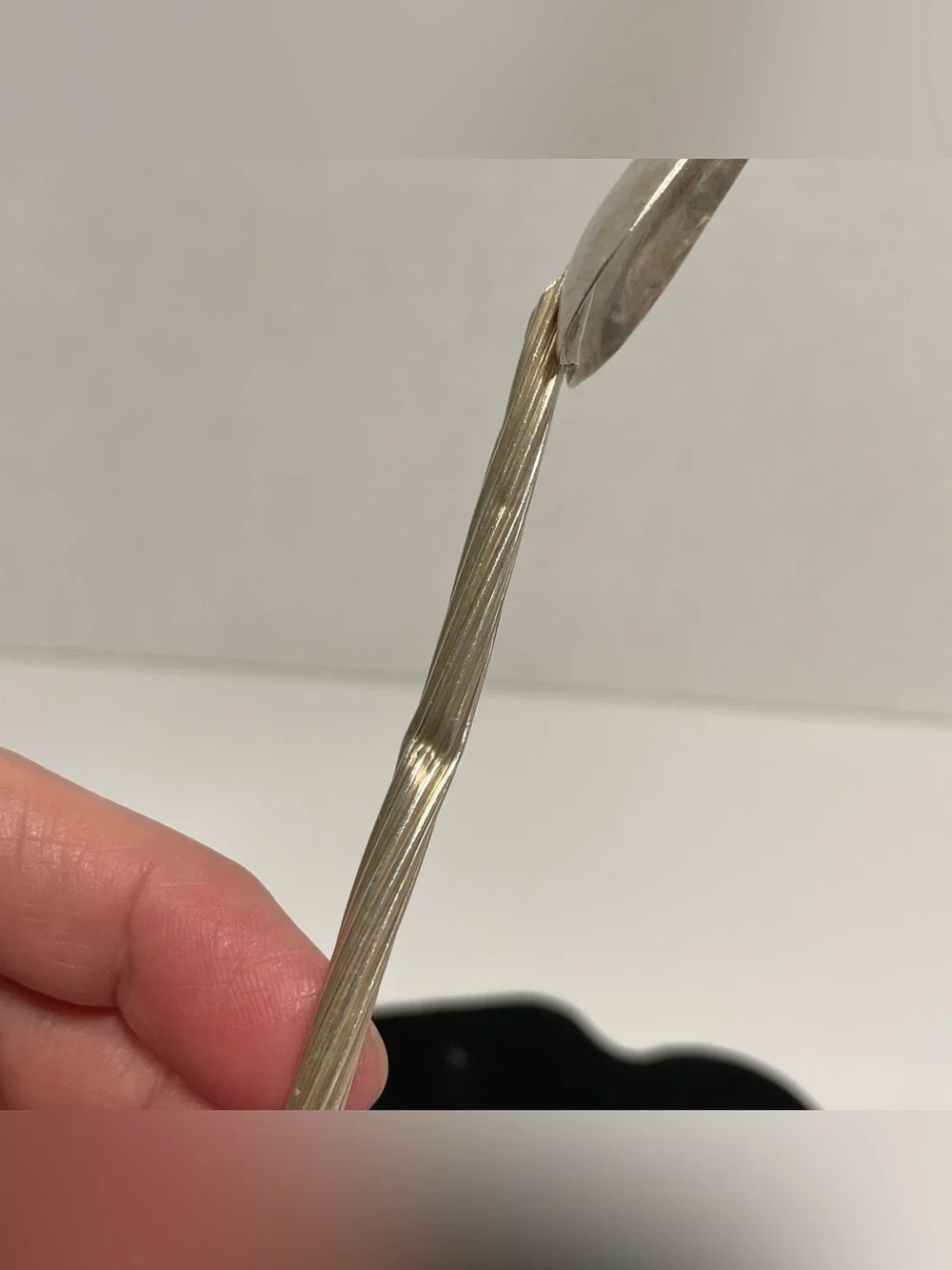 Vintage Antique Sterling Cocktail Sipper straws Spoons, circa 1900, 49g